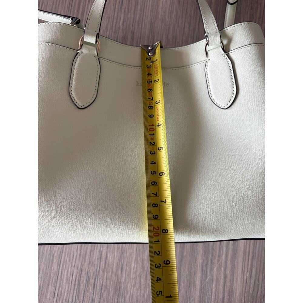 Kate Spade New York Pebbled Leather Satchel Tote Mint Green NWOT Crossbody - Picture 8 of 9